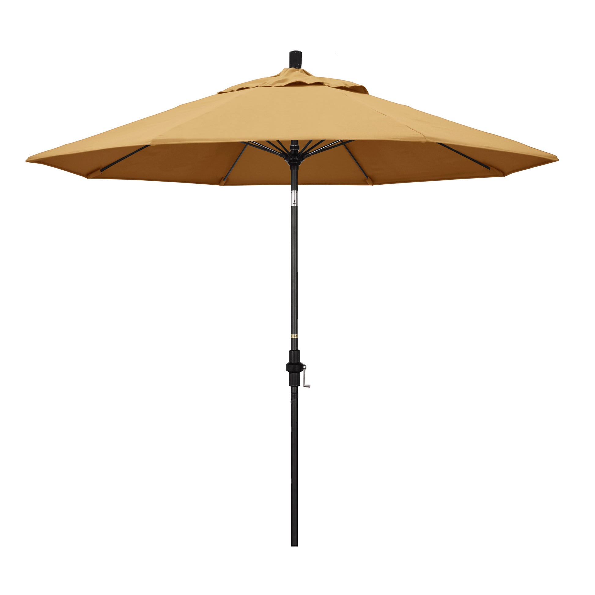 CasaFoyer 9' Durable Fiberglass Frame Umbrella with Crank Lift & Infinity Tilt - Water-Repellent Fabric, Windproof - Ideal for Patio & Outdoor Use