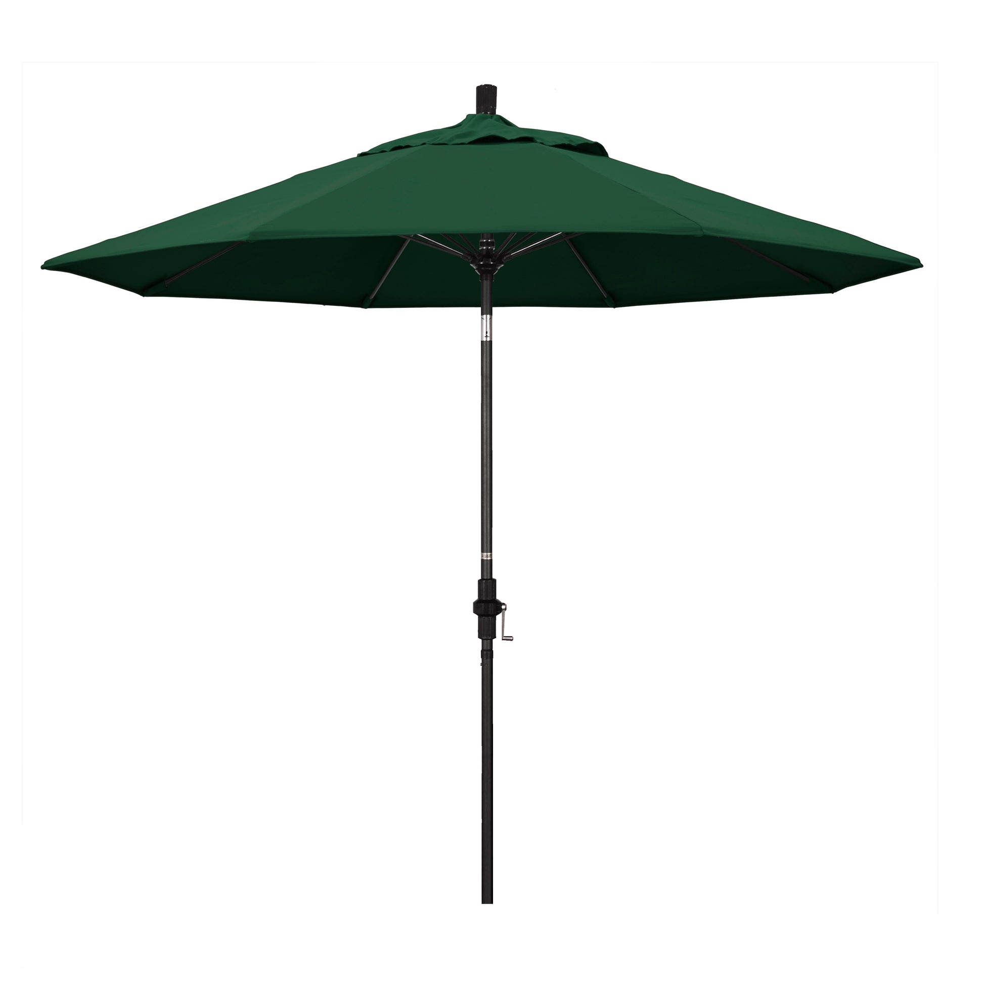 CasaFoyer Durable 9ft Fiberglass Frame Umbrella with Crank Lift & Tilt Mechanism - Water-Repellent Fabric - Ideal for Patio & Outdoor Use
