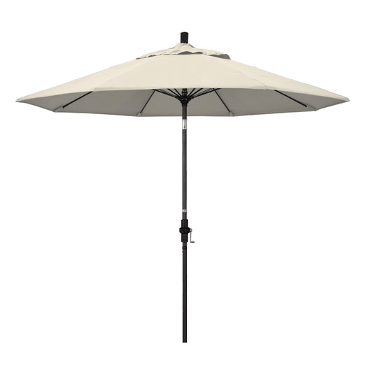 CasaFoyer 9' Fiberglass Frame Patio Umbrella with Water-Repellent Fabric, Crank Lift, and Infinity Tilt - Ideal for Harsh Weather Conditions. Fits 48" Round Tables. (Base not included)