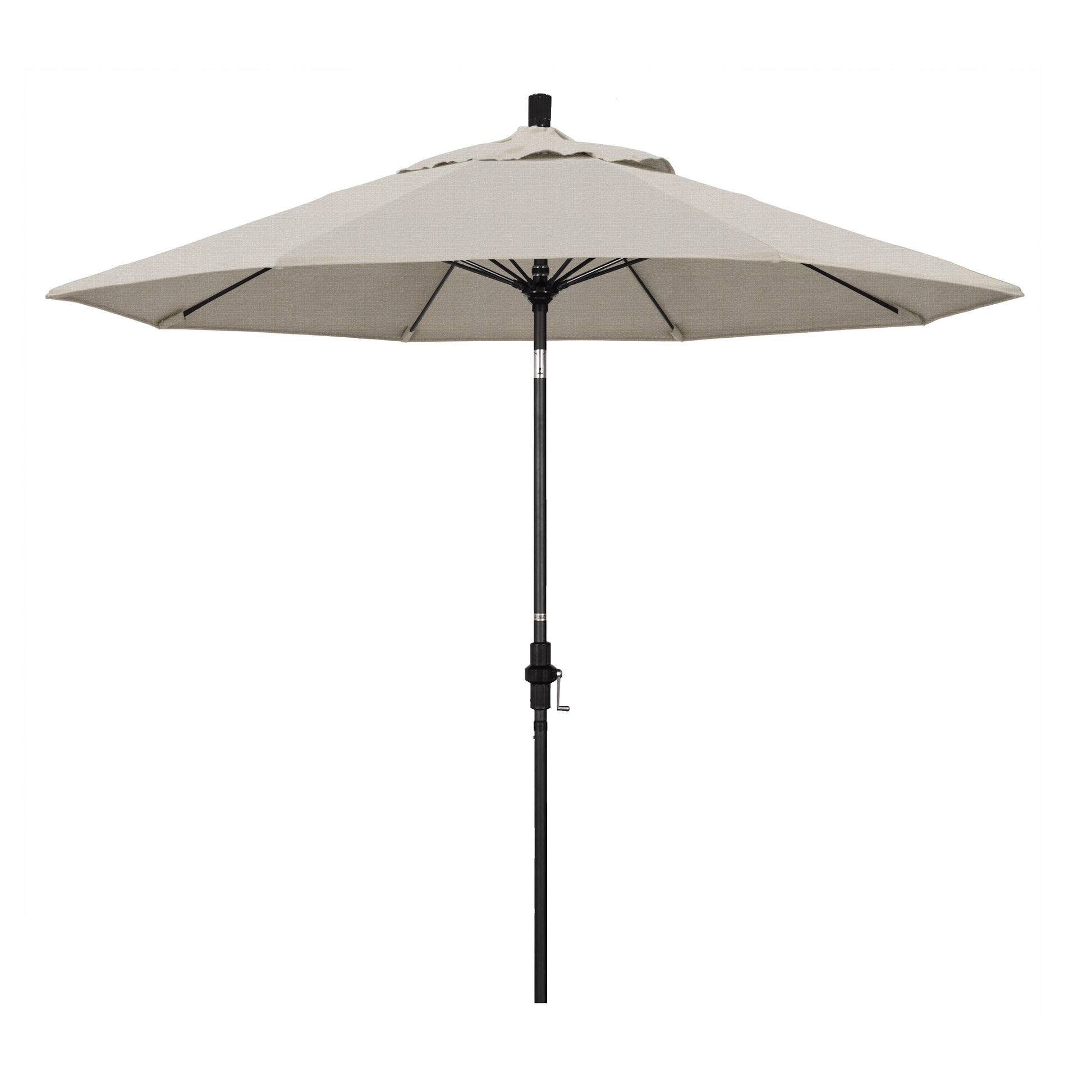 CasaFoyer Durable 9ft Patio Umbrella with Fiberglass Frame, Water-Repellent Fabric, Crank Lift, and Infinity Tilt - Ideal for Sun Protection and Outdoor Use
