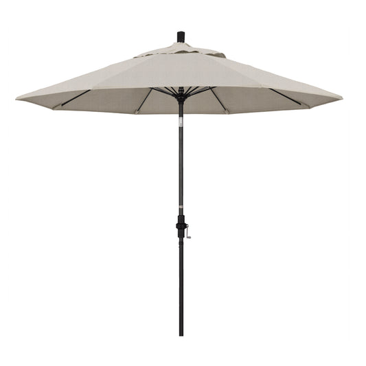 CasaFoyer Durable 9ft Patio Umbrella with Fiberglass Frame, Water-Repellent Fabric, Crank Lift, and Infinity Tilt - Ideal for Sun Protection and Outdoor Use