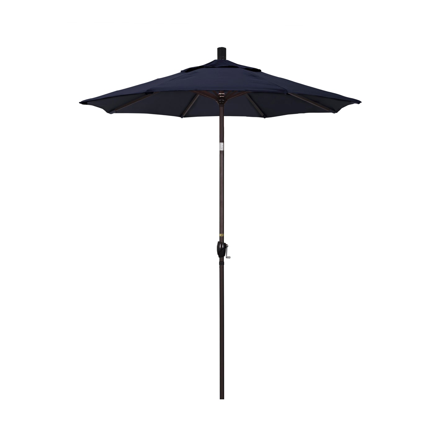 CasaFoyer 6ft California Umbrella - Aluminum Frame, Crank-to-Open, Push-to-Tilt, Aesthetic Appeal, Easy to Use, Durable