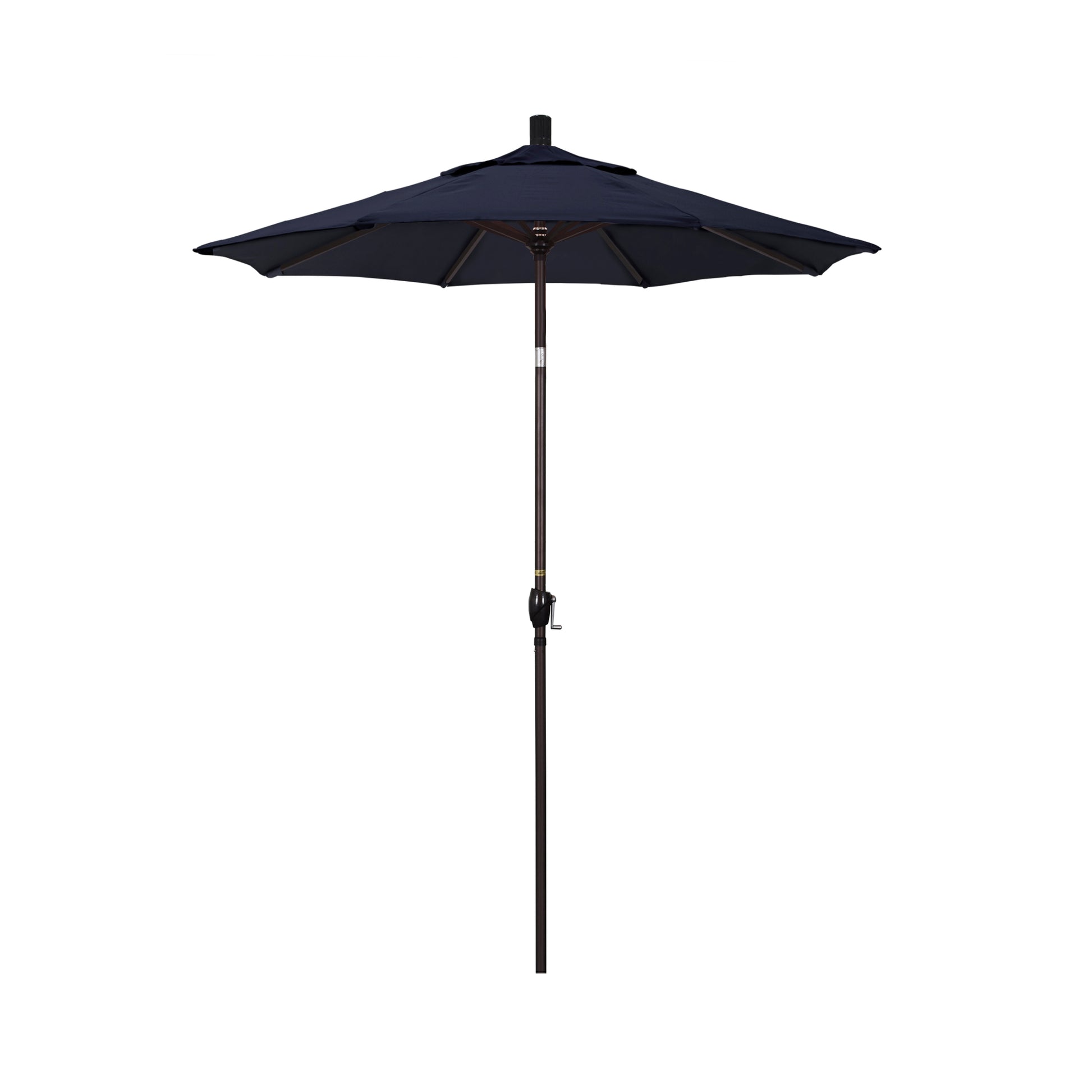 CasaFoyer 6ft California Umbrella - Aluminum Frame, Crank-to-Open, Push-to-Tilt, Aesthetic Appeal, Easy to Use, Durable