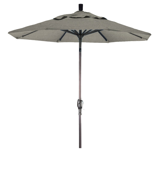 CasaFoyer 7ft California Umbrella Market Style - Aluminum Frame, Crank-to-Open, Push-to-Tilt, Durable Design, Easy Sun Adjustment