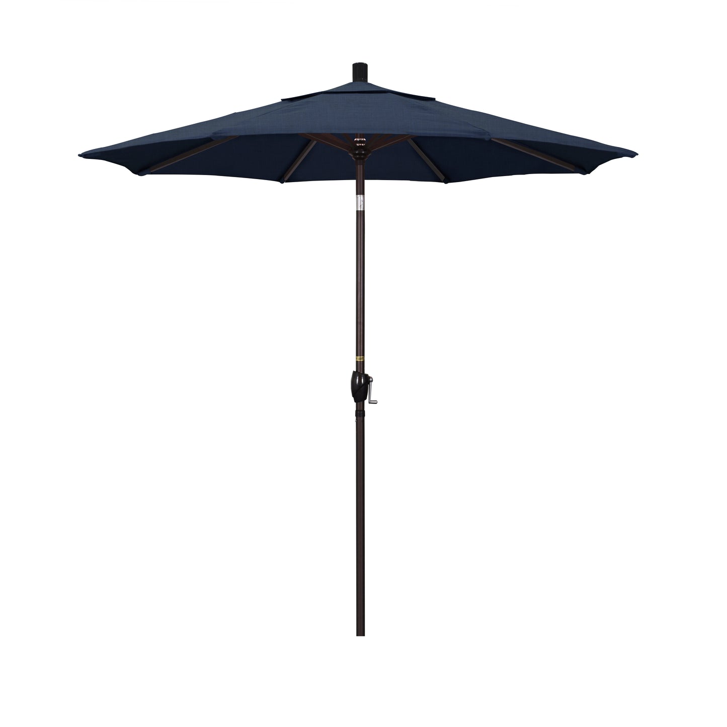 CasaFoyer California Umbrella 7ft Market Style Patio Umbrella | Aluminum Frame | Crank Mechanism | Push-to-Tilt Design | Optimal Shade | Elegant & Practical