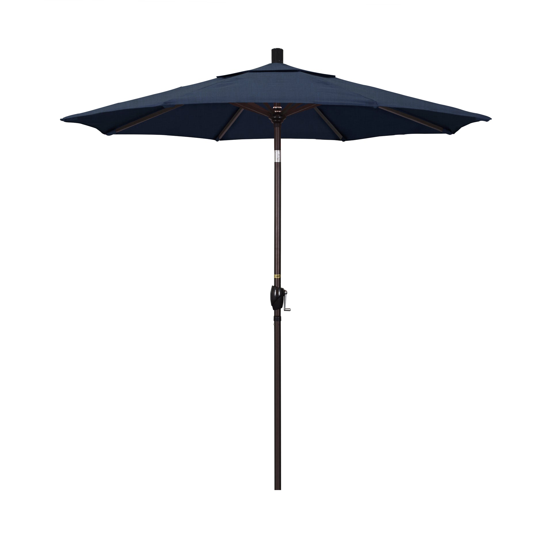CasaFoyer California Umbrella 7ft Market Style Patio Umbrella | Aluminum Frame | Crank Mechanism | Push-to-Tilt Design | Optimal Shade | Elegant & Practical