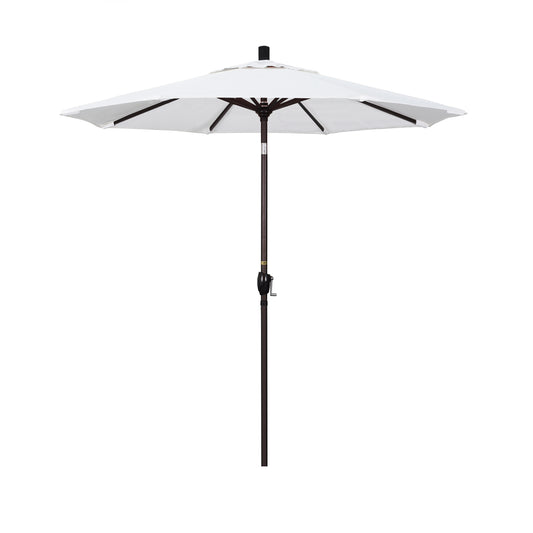 CasaFoyer 7ft California Umbrella Market Style with Crank Open & Push Button Tilt - Stylish Design, Space-Saving, Durable - Perfect for Residential Use