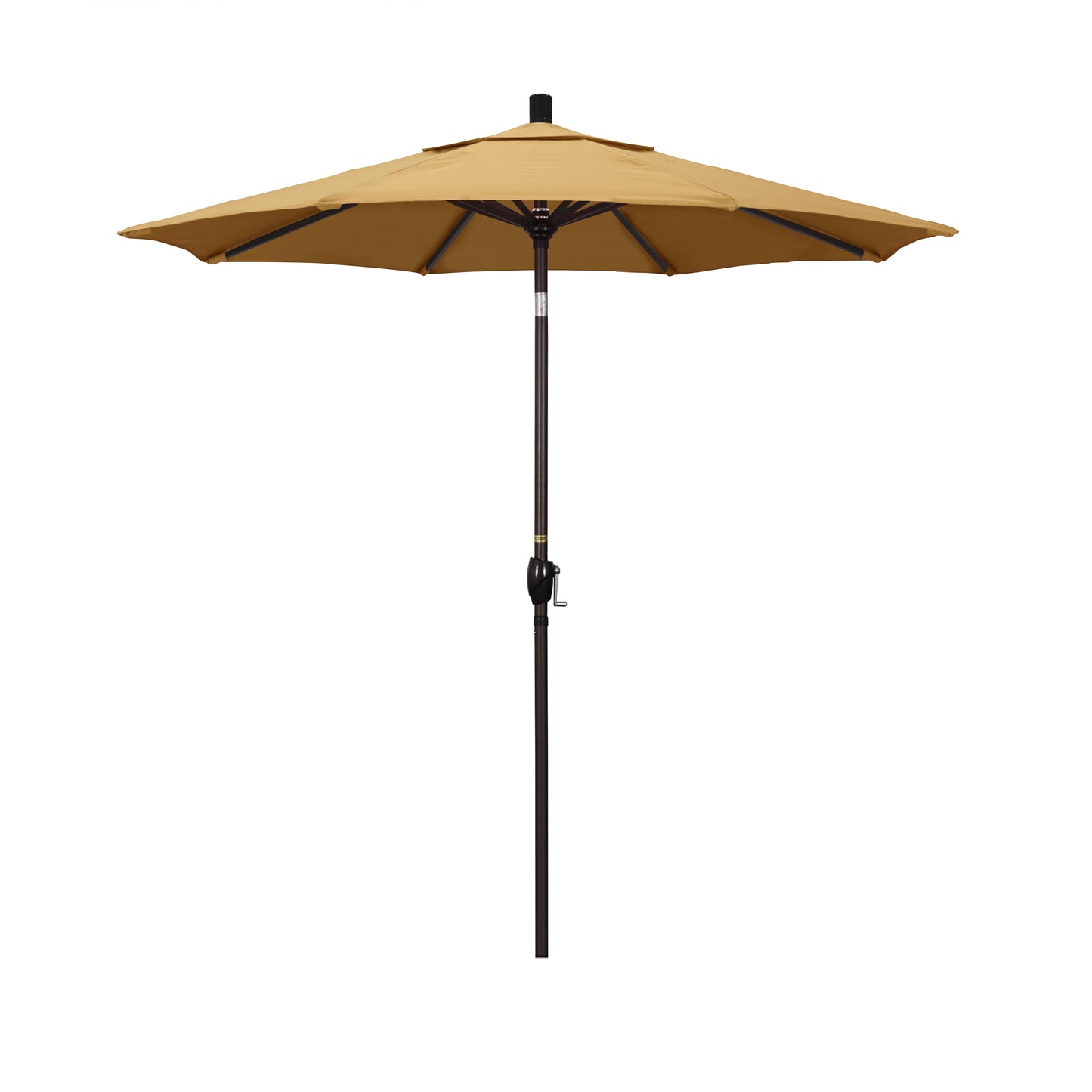 CasaFoyer 7ft California Umbrella - Stylish Design, Crank-to-Open Mechanism, Push-to-Tilt Feature, Optimal Shade, Residential Use