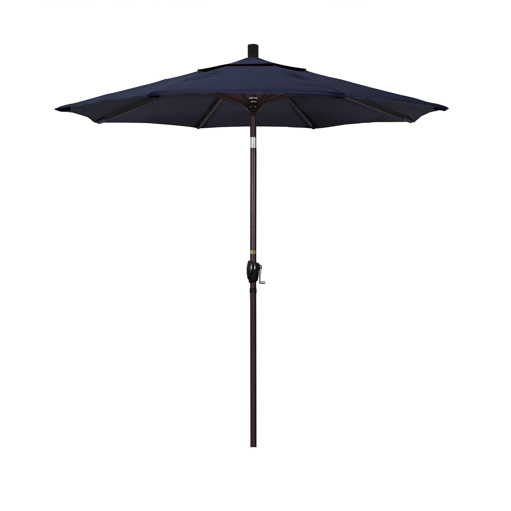 CasaFoyer 7ft California Umbrella - Aluminum Frame, Crank-to-Open, Push-to-Tilt, Easy Sun Adjustment, Residential Choice
