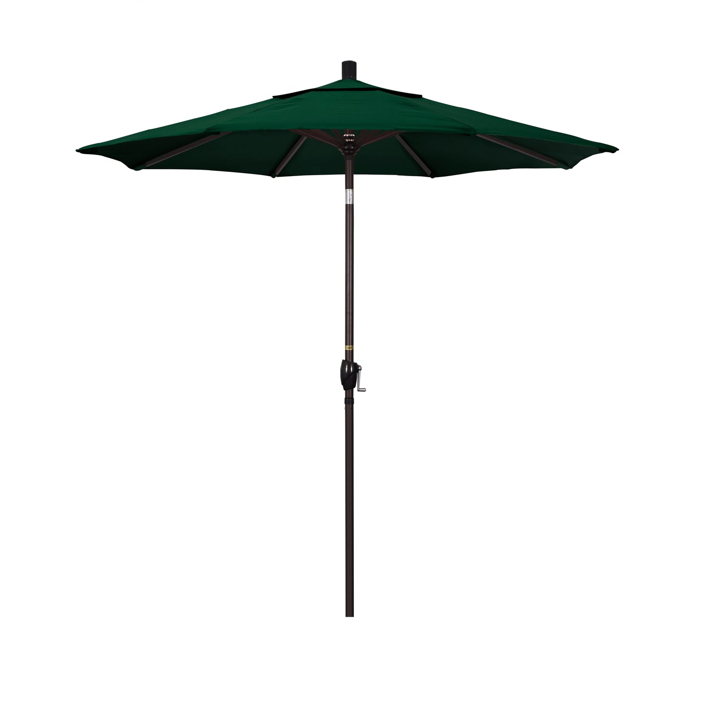 CasaFoyer 7ft California Umbrella Market Style - Aluminum Frame, Crank-to-Open, Push-to-Tilt, Durable Design - Perfect Balance of Style and Functionality