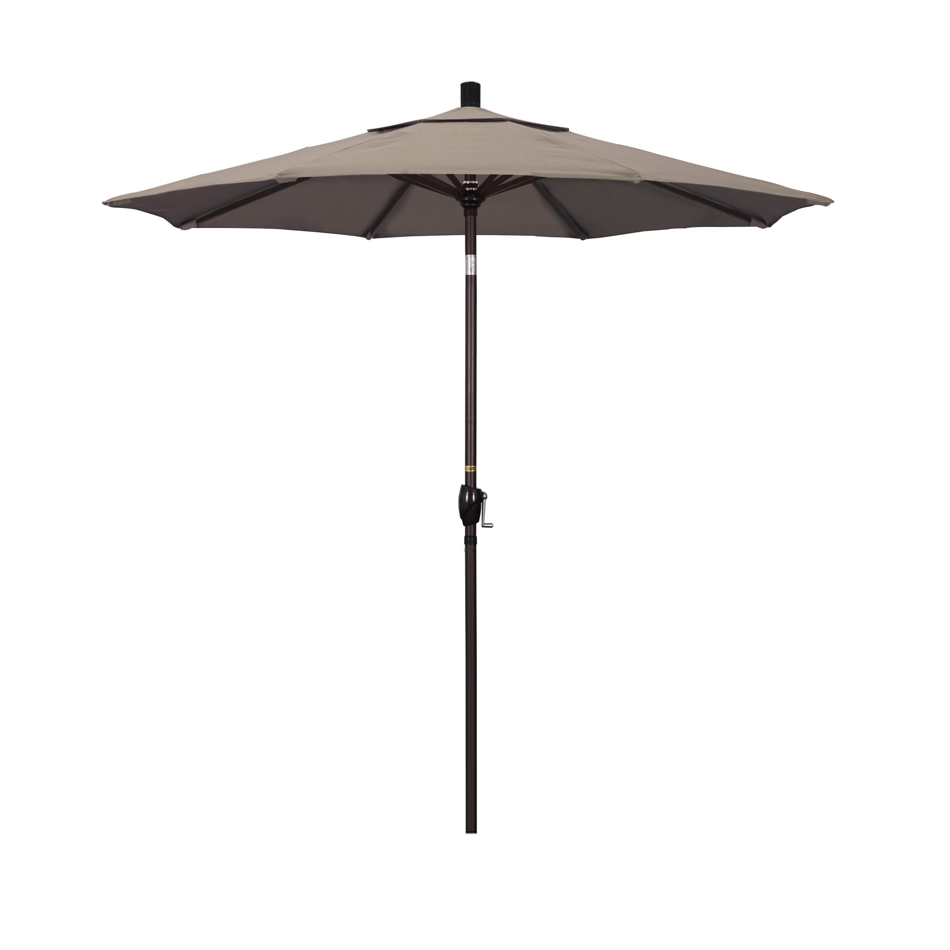 CasaFoyer 7ft California Umbrella - Stylish, Space-Saving Design with Crank-to-Open & Push-to-Tilt Mechanism, Durable Aluminum Frame