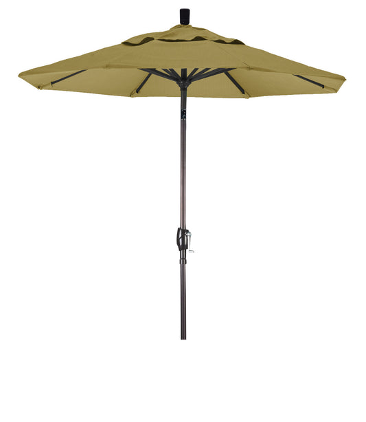 CasaFoyer 7ft California Umbrella - Stylish Market Design, Crank-to-Open, Push-to-Tilt, Durable Aluminum Frame