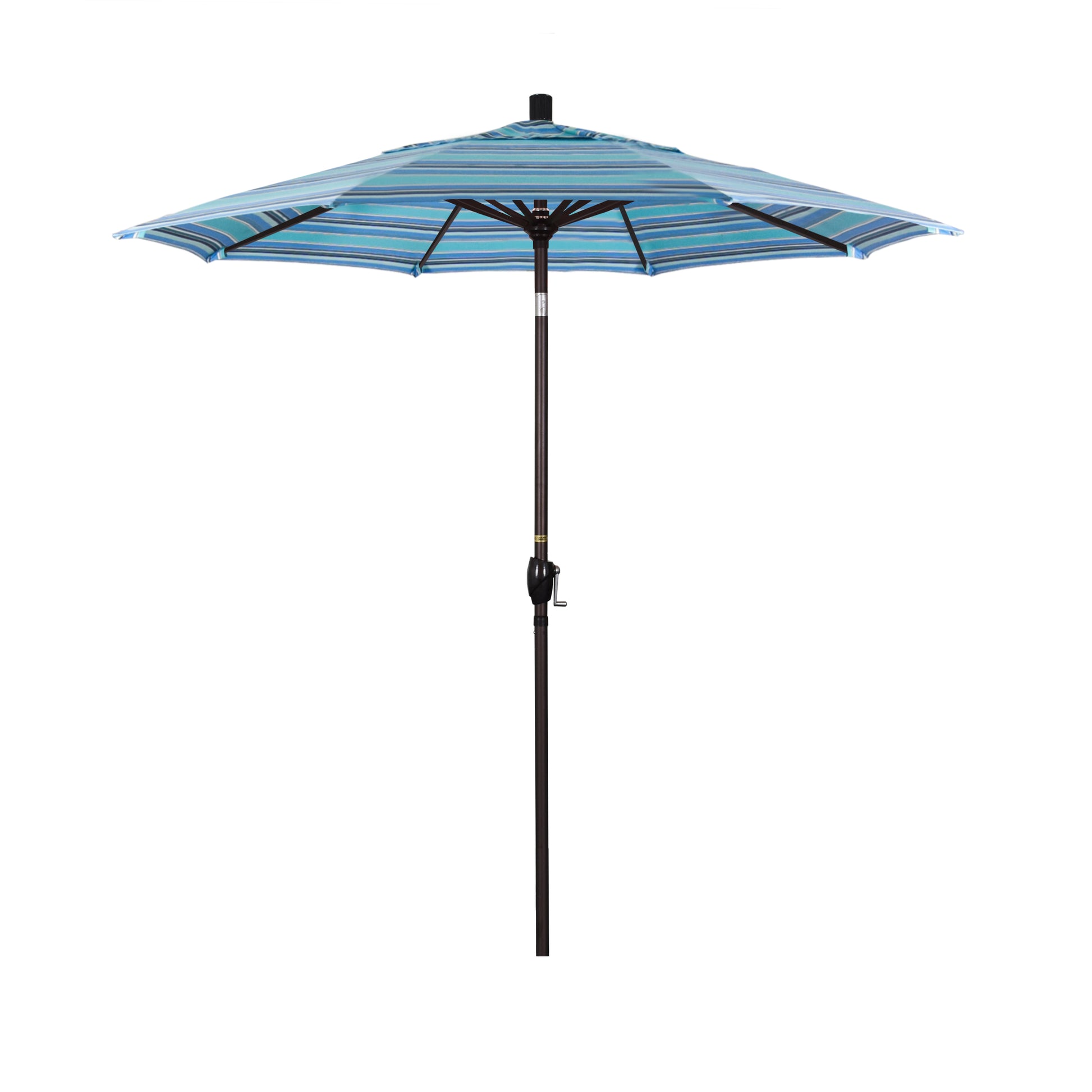 CasaFoyer 7ft California Umbrella - Aluminum Frame, Crank-to-Open, Push-to-Tilt, Durable & Stylish - Perfect for Residential Spaces