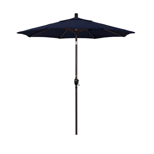 CasaFoyer 7ft California Umbrella - Stylish Market Design, Aluminum Frame, Crank-to-Open, Push-to-Tilt, Durable & User-Friendly