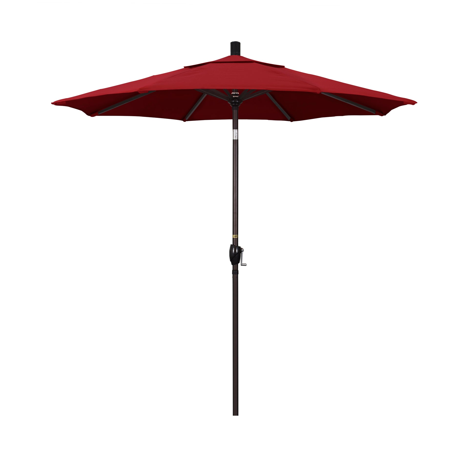 CasaFoyer 7ft California Umbrella - Classic Market Style, Aluminum Frame, Crank-to-Open, Push-to-Tilt, Durable Design, Easy Sun Adjustment