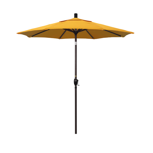 CasaFoyer 7ft California Umbrella - Classic Market Style with Crank-to-Open & Push-to-Tilt Design. Durable Aluminum Frame. Perfect Blend of Functionality & Style.
