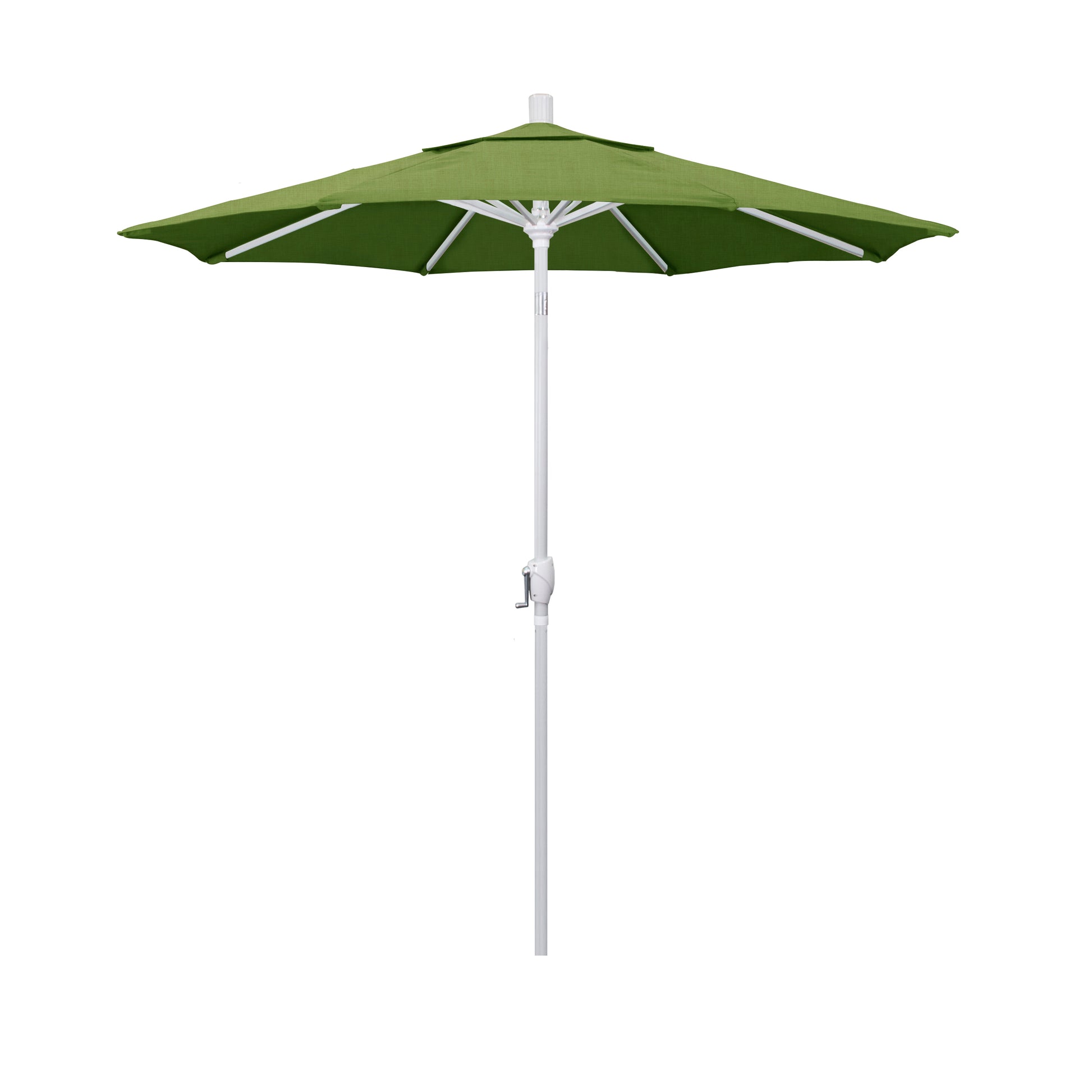 CasaFoyer 7ft California Umbrella - Aluminum Frame, Crank-to-Open, Push-to-Tilt, Easy Shade Adjustment, Residential Choice
