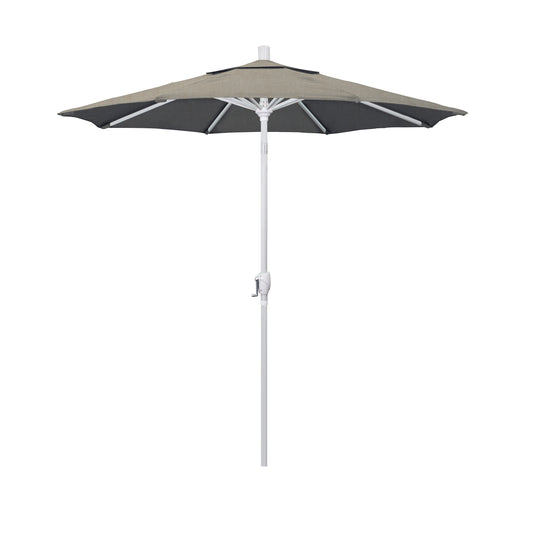 CasaFoyer 7ft California Umbrella - Aluminum Frame, Crank-to-Open, Push-to-Tilt Design - Optimal Shade with Easy Operation - Residential Choice