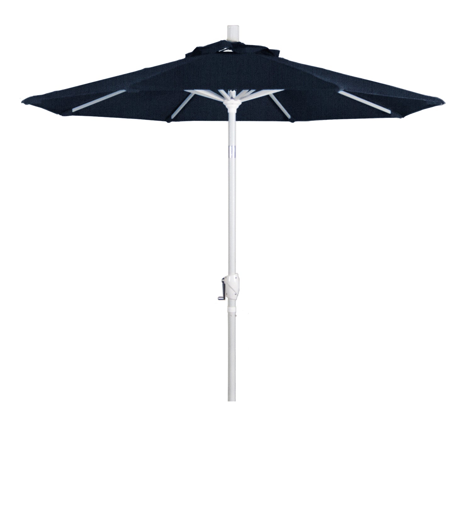 CasaFoyer 7ft California Umbrella - Aluminum Frame, Crank-to-Open, Push-to-Tilt Design, Durable & User-Friendly - Perfect for Residential Spaces