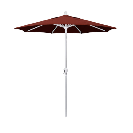 CasaFoyer 7ft California Umbrella - Aluminum Frame, Crank-to-Open, Push-to-Tilt - Optimal Shade with Easy Operation - Residential Choice