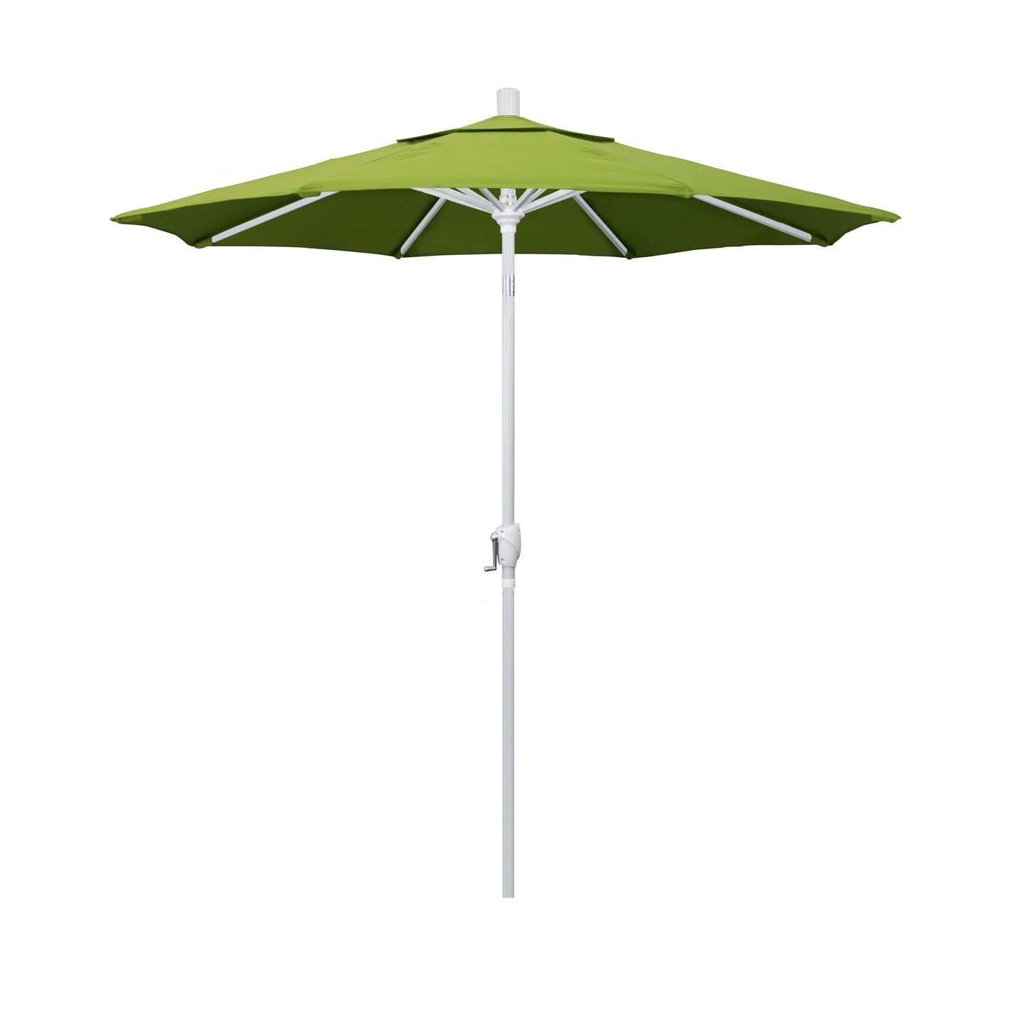 CasaFoyer Stylish and Functional 7-Foot California Umbrella with Crank Mechanism and Push-Button Tilt for Maximum Shade Coverage