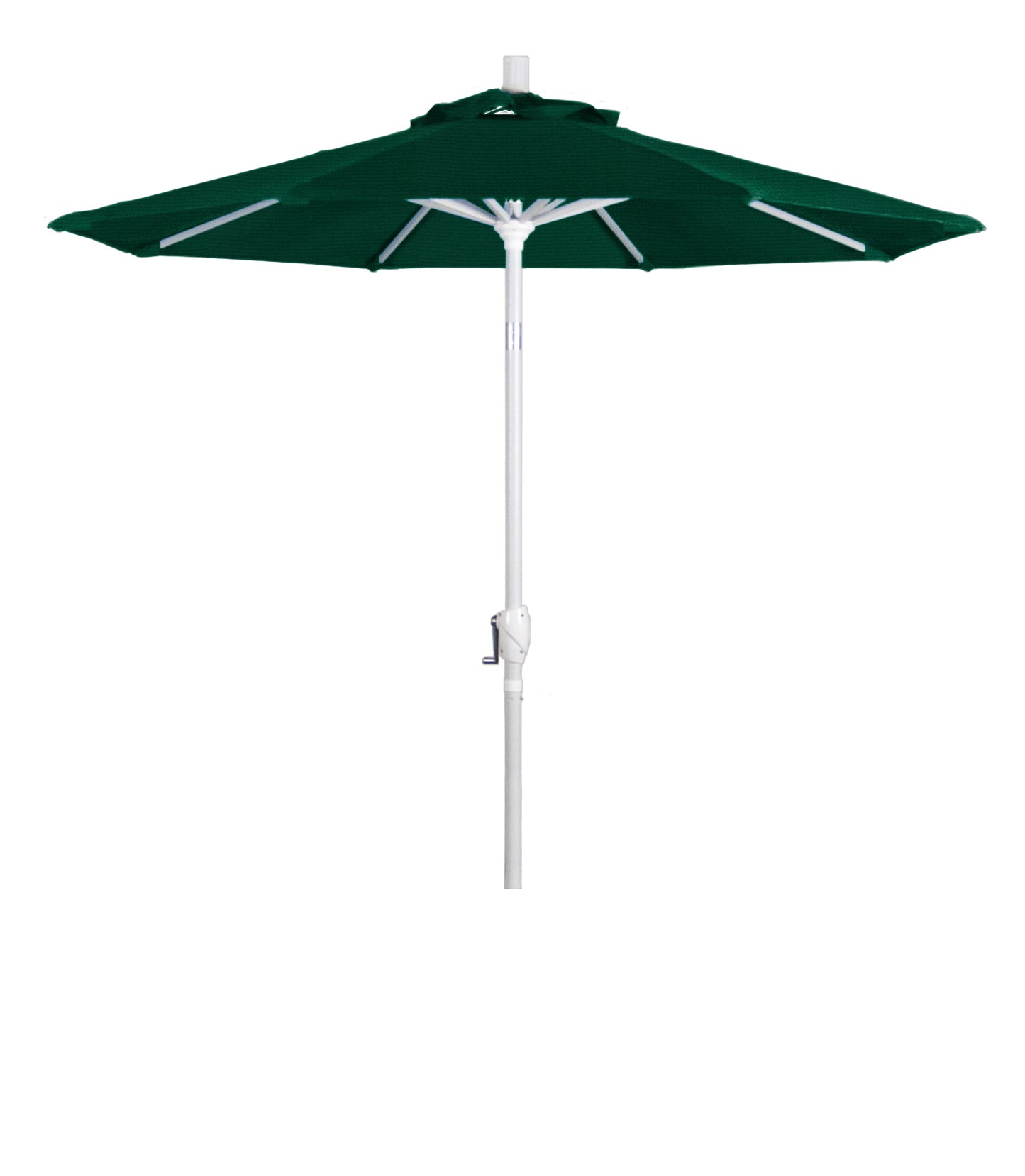 CasaFoyer 7ft California Umbrella Market Style - Aluminum Frame, Crank-to-Open, Push-to-Tilt Design - Easy Sun Adjustment - Durable & Spacious