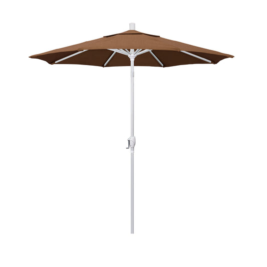 CasaFoyer 7ft California Umbrella - Aluminum Frame, Crank-to-Open, Push-to-Tilt Design, Easy Shade Adjustment, Residential Choice