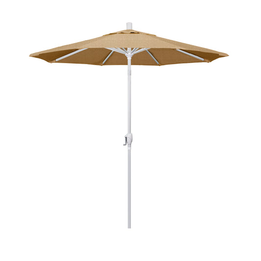 CasaFoyer 7ft California Umbrella Market Style - Aluminum Frame, Crank-to-Open, Push-to-Tilt Design - Easy to Use and Durable - Ideal for Residential Use