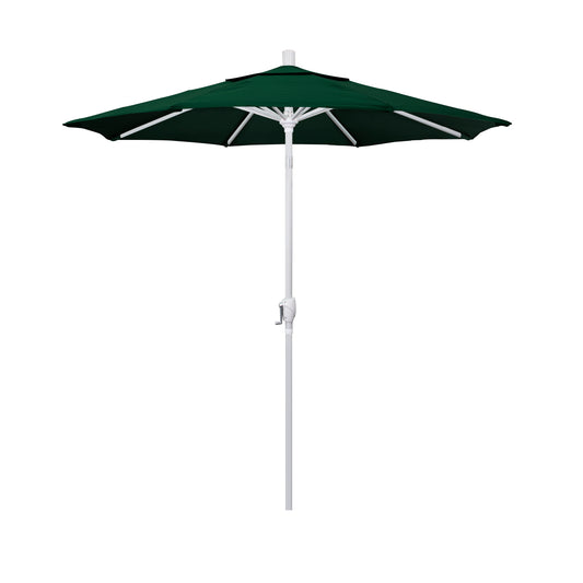 CasaFoyer 7ft California Umbrella - Classic Market Style, Aluminum Frame, Crank-to-Open, Push-to-Tilt, Easy Sun Adjustment, Durable & Stylish