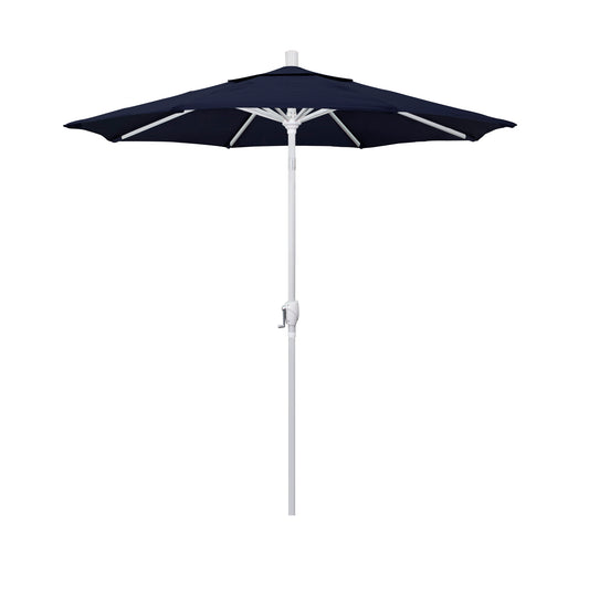 CasaFoyer 7ft California Umbrella - Classic & Elegant Market Style with Crank-to-Open & Push-to-Tilt Design for Optimal Shade - Aluminum Frame
