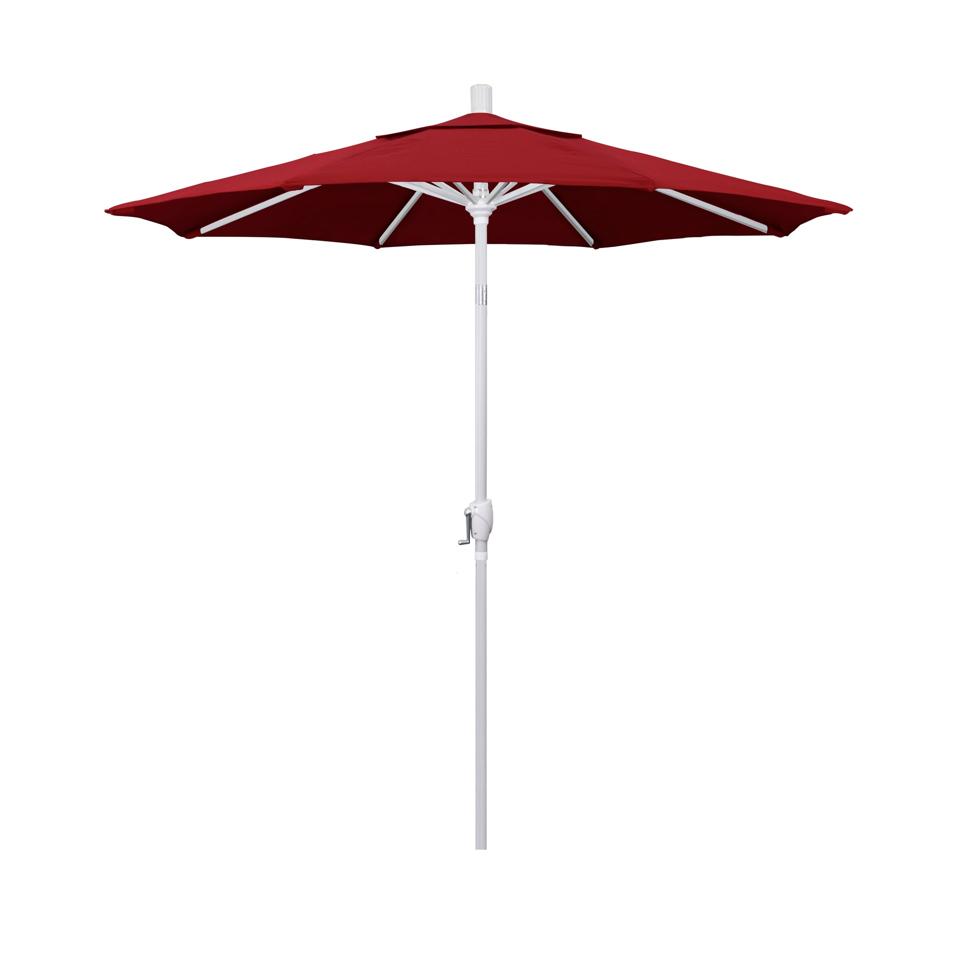 CasaFoyer 7ft California Umbrella - Classic & Elegant Market Style with Crank-to-Open & Push-to-Tilt Design - Durable & User-Friendly - Perfect for Residential Spaces