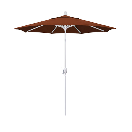 CasaFoyer 7ft California Umbrella - Classic and Elegant Market Style with Crank-to-Open and Push-to-Tilt Design - Durable and User-Friendly