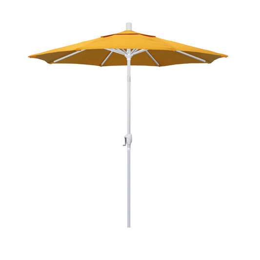 CasaFoyer 7ft California Umbrella - Market Style, Aluminum Frame, Crank-to-Open, Push-to-Tilt, Durable, Easy to Use, Canopy Tilt, Residential Choice