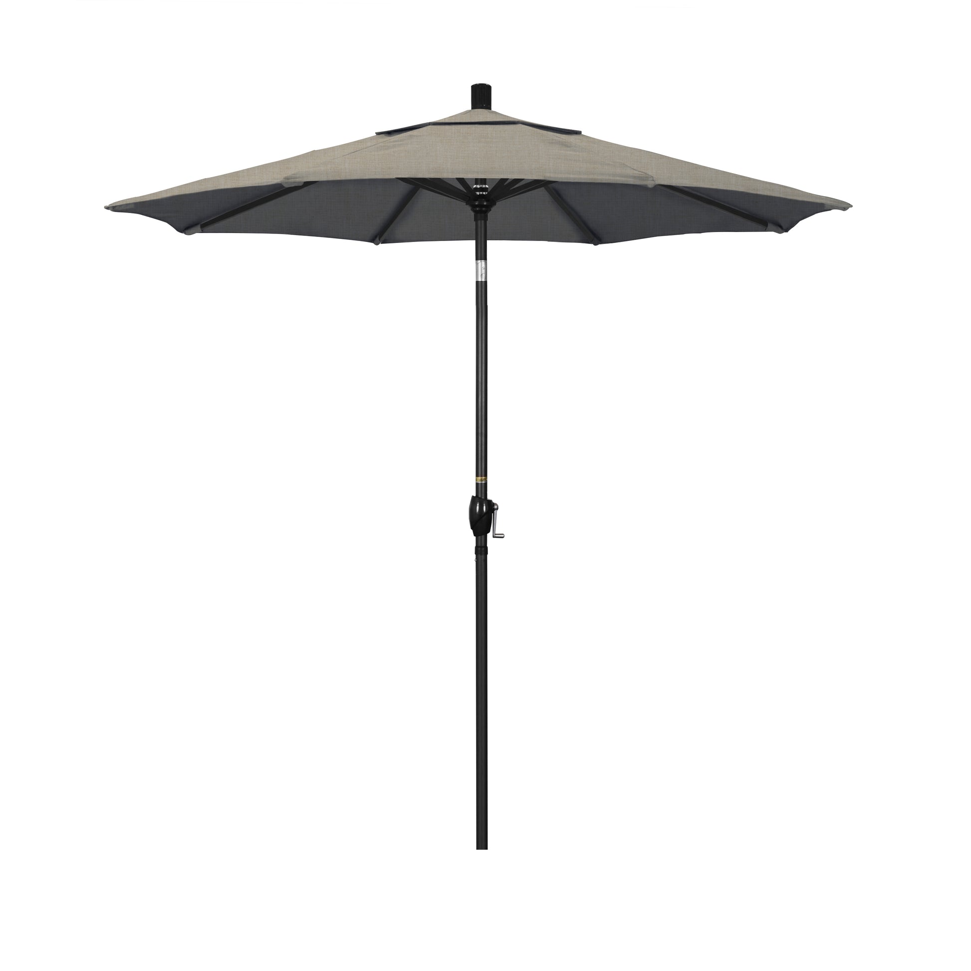 CasaFoyer 7ft California Umbrella - Aluminum Frame, Crank-to-Open, Push-to-Tilt Design - Optimal Shade with Easy Operation