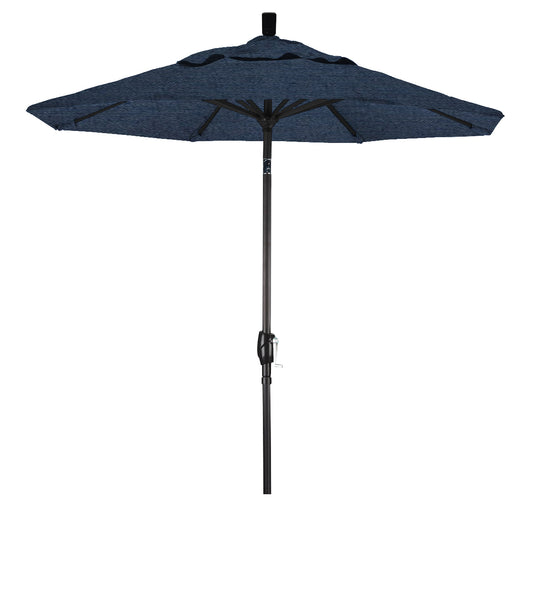 CasaFoyer 7ft California Umbrella Market Style - Aluminum Frame, Crank-to-Open, Push-to-Tilt, Durable Design - Perfect Balance of Style and Functionality