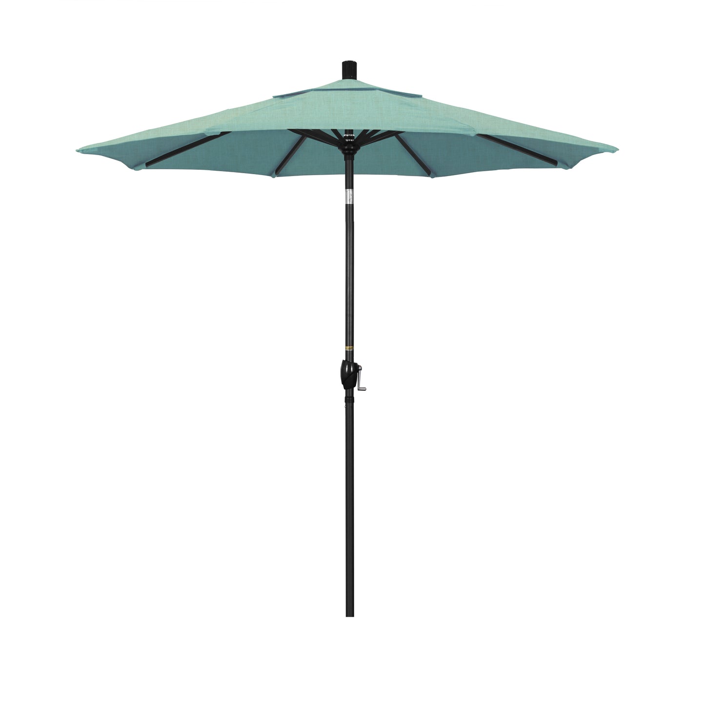 CasaFoyer 7ft California Umbrella - Crank-to-Open, Push-to-Tilt - Aluminum Frame - Easy Sun Adjustment - Residential Market Design