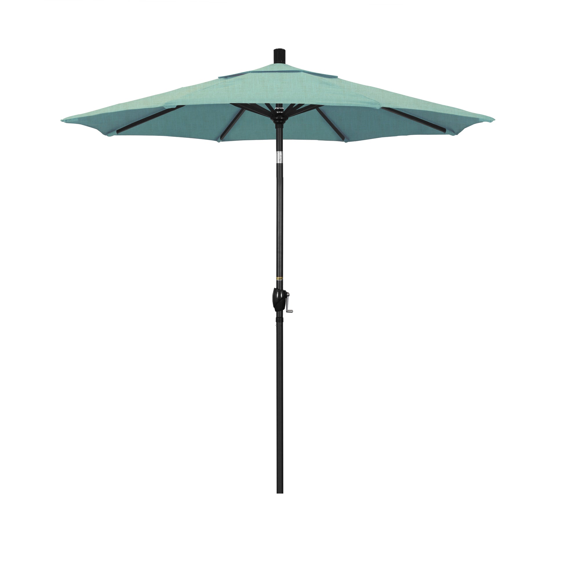 CasaFoyer 7ft California Umbrella - Crank-to-Open, Push-to-Tilt - Aluminum Frame - Easy Sun Adjustment - Residential Market Design
