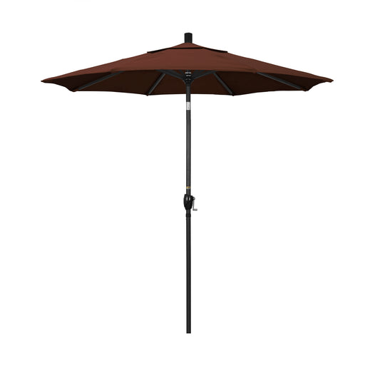 CasaFoyer 7ft California Umbrella - Classic Market Style, Aluminum Frame, Crank-to-Open & Push-to-Tilt Design, Easy Shade Adjustment
