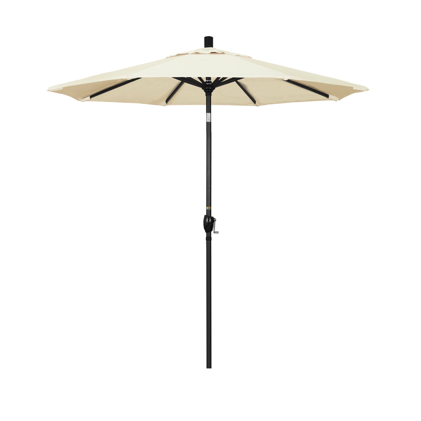 CasaFoyer 7ft California Umbrella - Stylish Design, Easy Crank-to-Open, Push-to-Tilt Mechanism, Durable Construction, Adjustable Canopy