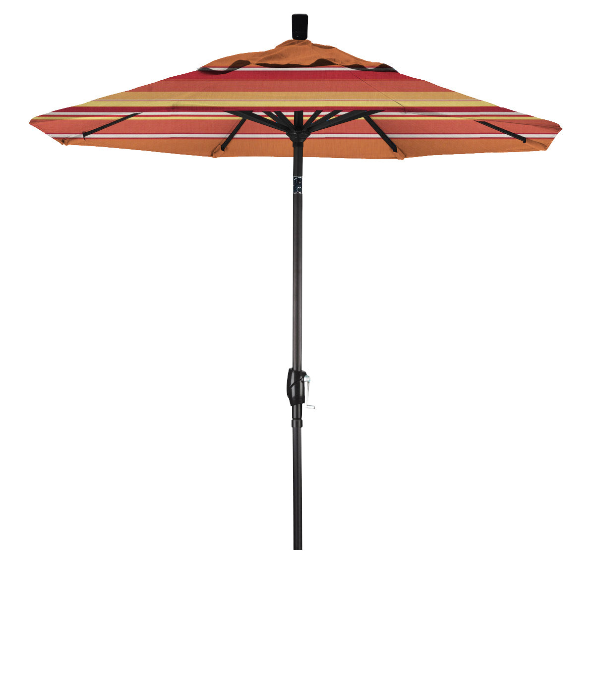 CasaFoyer 7ft California Umbrella Market Style - Aluminum Frame, Crank-to-Open, Push-to-Tilt Design, Durable & User-Friendly