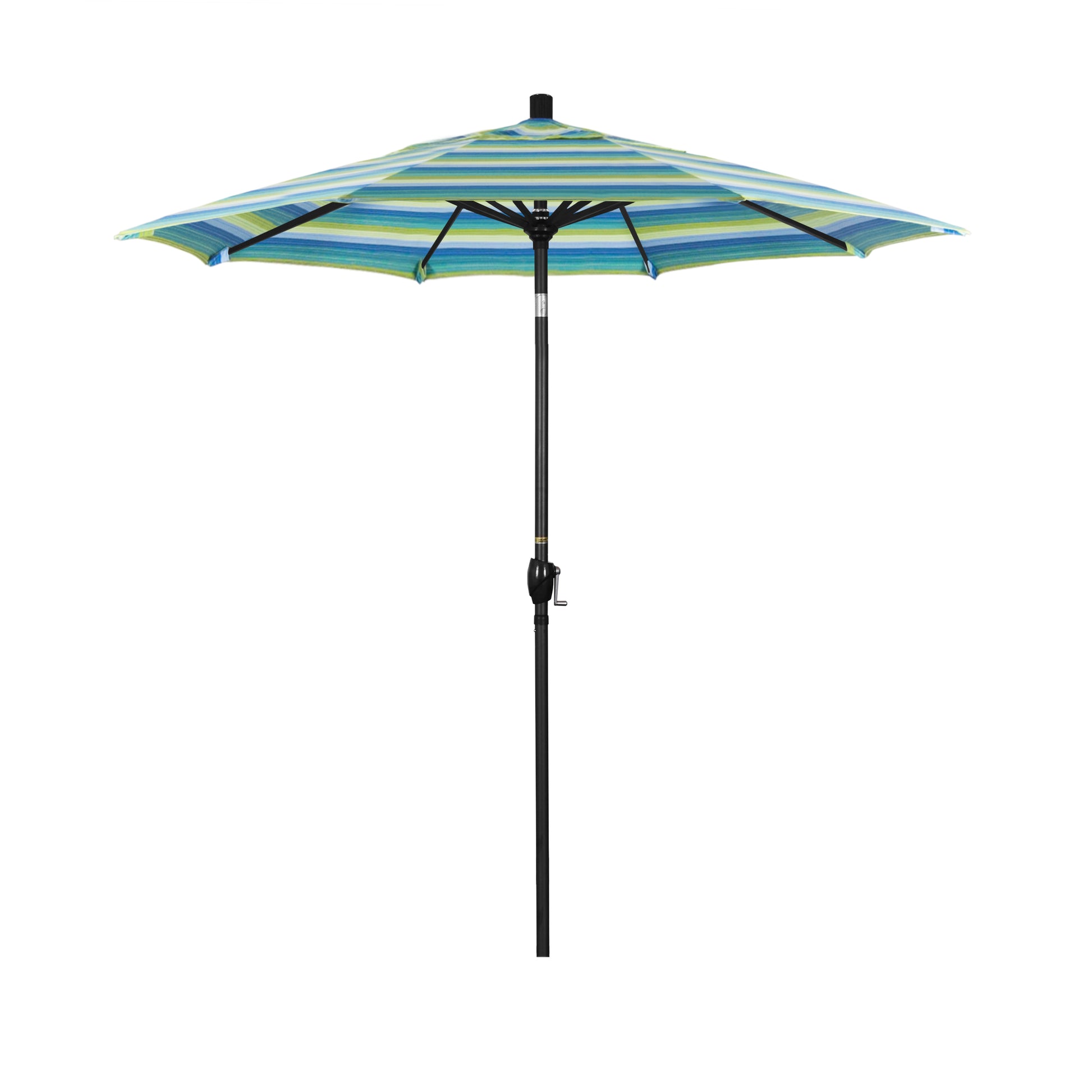 CasaFoyer 7ft California Umbrella - Aluminum Frame, Crank-to-Open, Push-to-Tilt Design, Durable & User-Friendly, Perfect for Residential Spaces