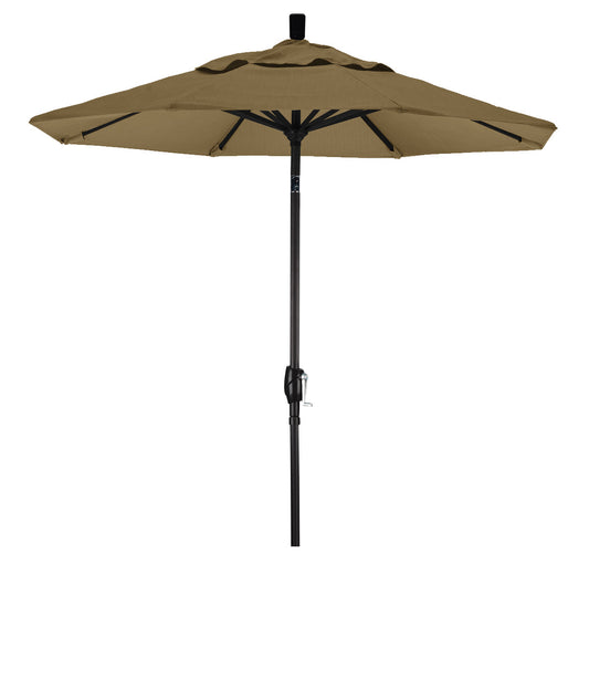 CasaFoyer 7ft California Umbrella - Aluminum Frame, Crank-to-Open, Push-to-Tilt - Optimal Shade with Easy Operation - Residential Choice