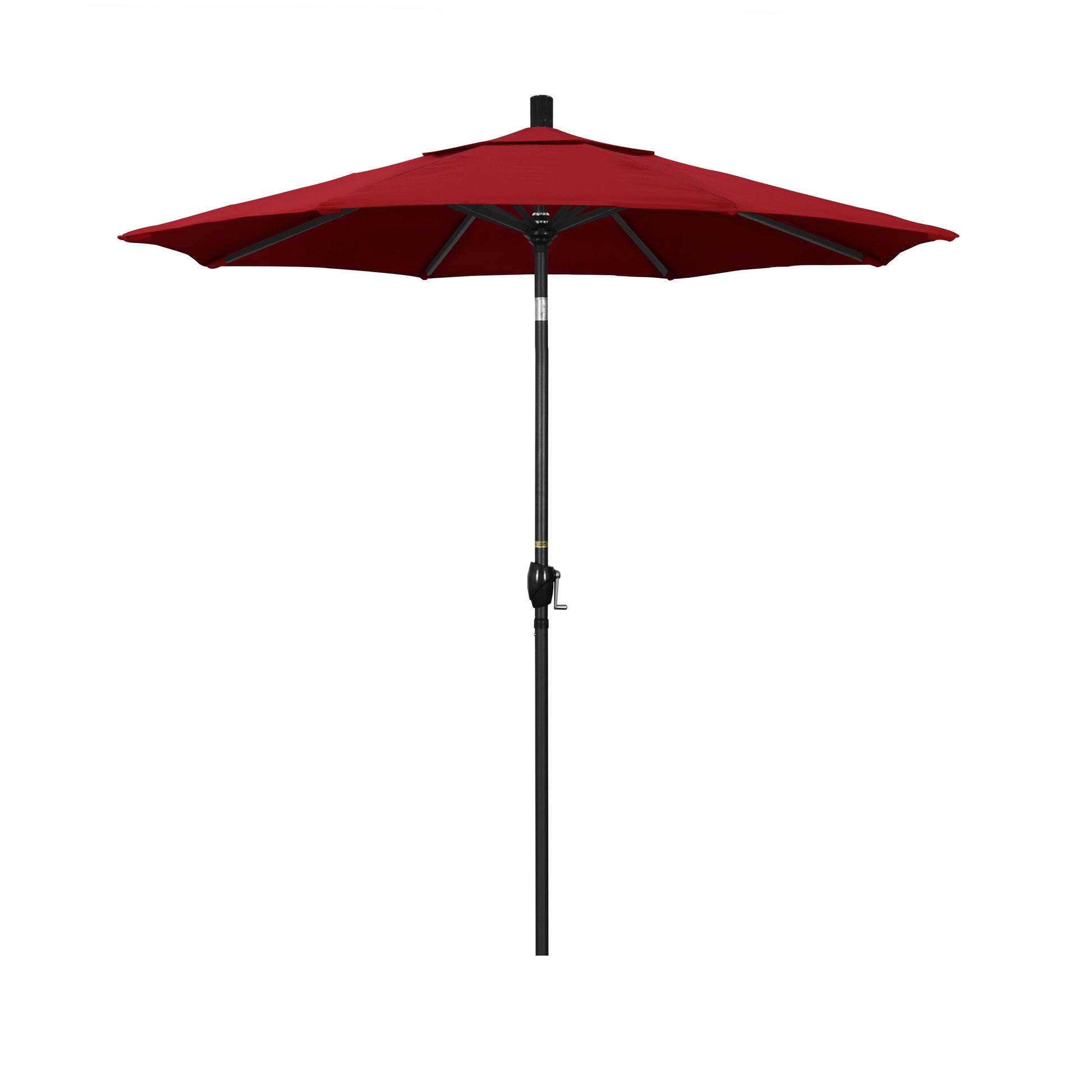 CasaFoyer 7ft California Umbrella - Classic Market Style, Aluminum Frame, Crank-to-Open, Push-to-Tilt, Durable & User-Friendly