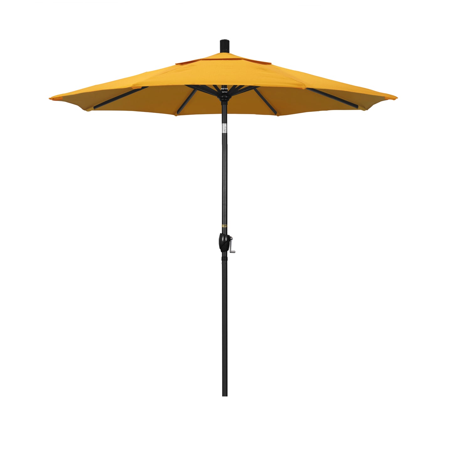 CasaFoyer California Umbrella 7ft Market Style Patio Umbrella | Aluminum Frame | Crank-to-Open | Push-to-Tilt | Residential Use | Elegant & Practical