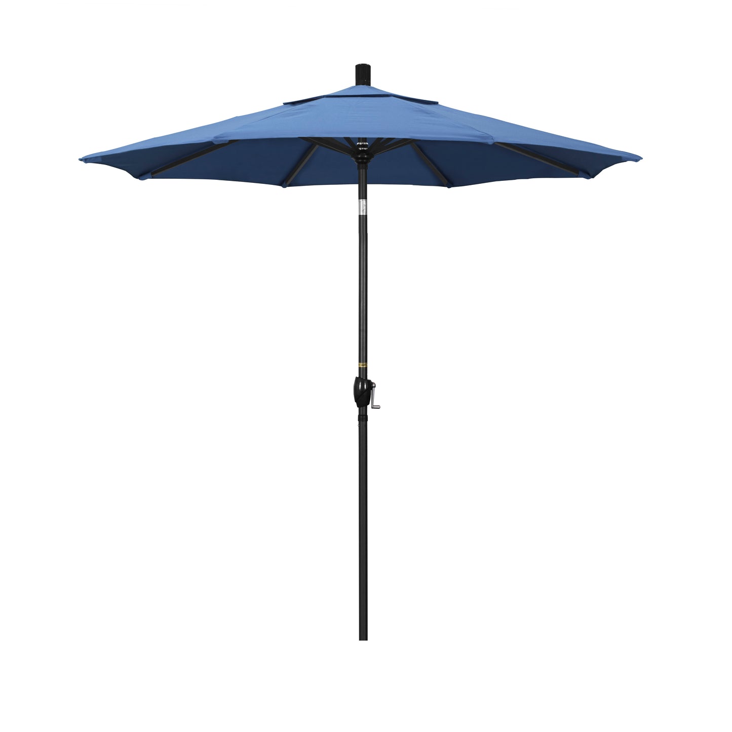 CasaFoyer 7ft California Umbrella - Classic Market Style with Crank-to-Open & Push-to-Tilt Design, Aluminum Frame, Durable & User-Friendly