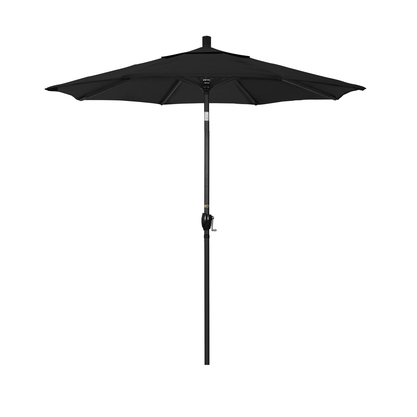 CasaFoyer 7ft California Umbrella - Classic Design, Crank-to-Open, Push-to-Tilt, Optimal Shade - Residential Owners' Choice