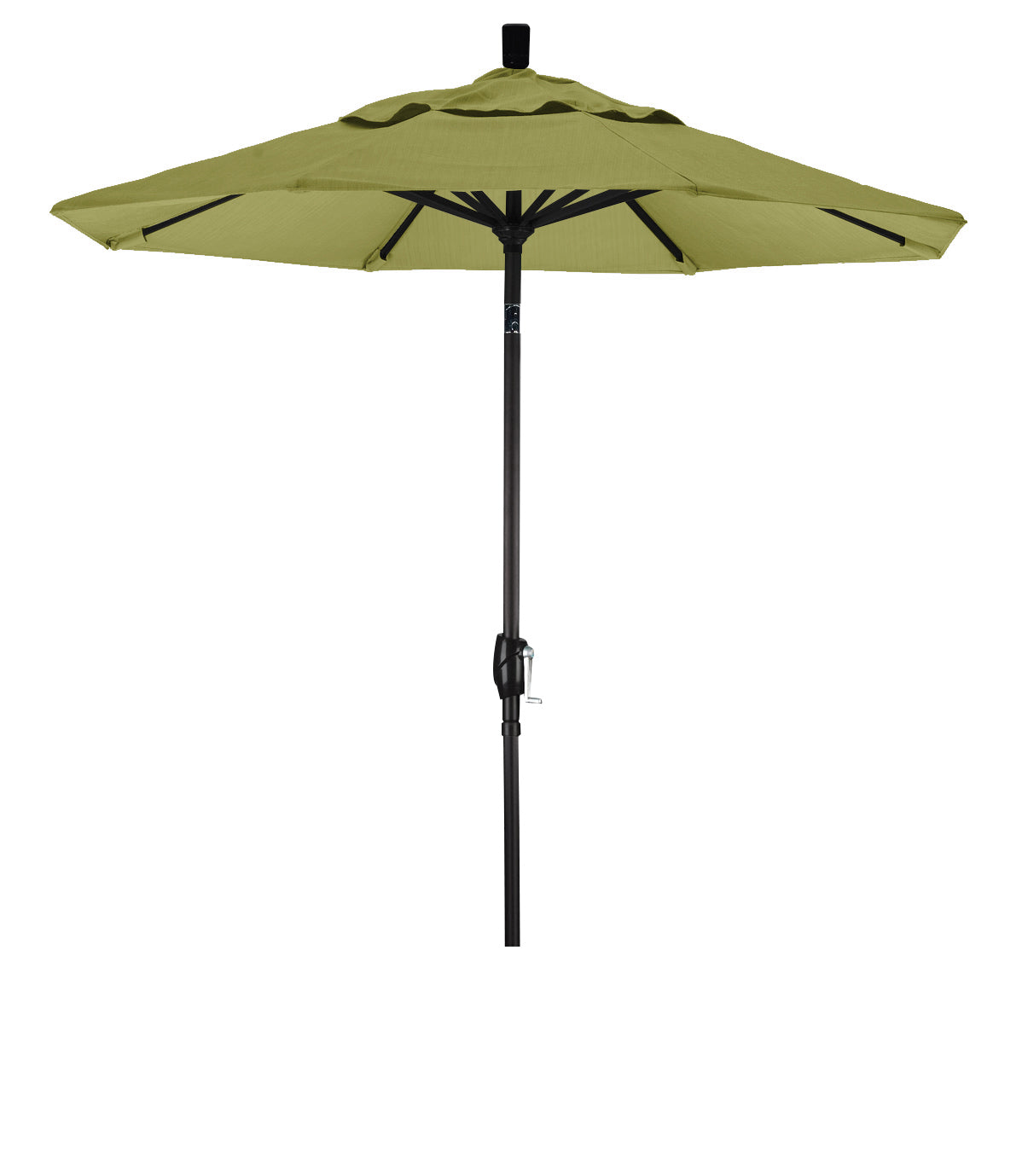 CasaFoyer 7ft California Umbrella - Market Style, Aluminum Frame, Crank-to-Open, Push-to-Tilt, Easy Sun Adjustment, Residential Friendly