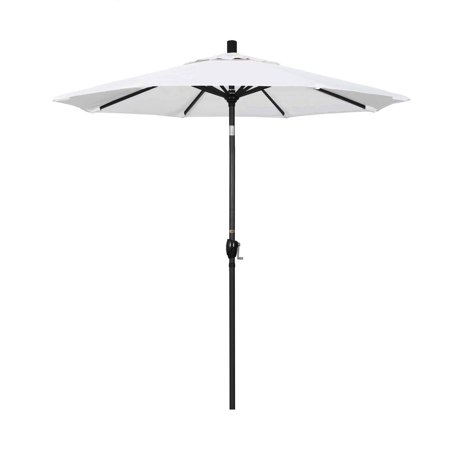 CasaFoyer 7ft California Umbrella - Classic & Elegant Design, Crank-to-Open, Push-to-Tilt, Durable Aluminum Frame, Easy Sun Adjustment