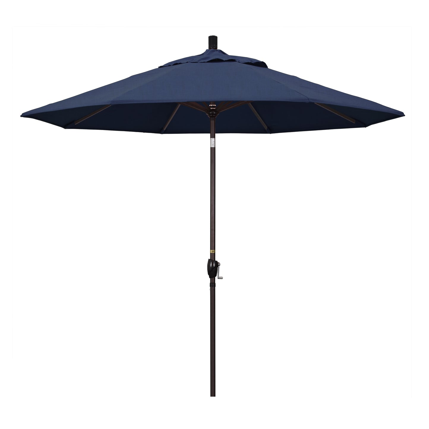 CasaFoyer Elegant 9ft Patio Umbrella with Aluminum Ribs, Crank Lift, and Push Button Tilt - Stylish Shade for Outdoor Spaces - Olefin Fabric for Sun Protection