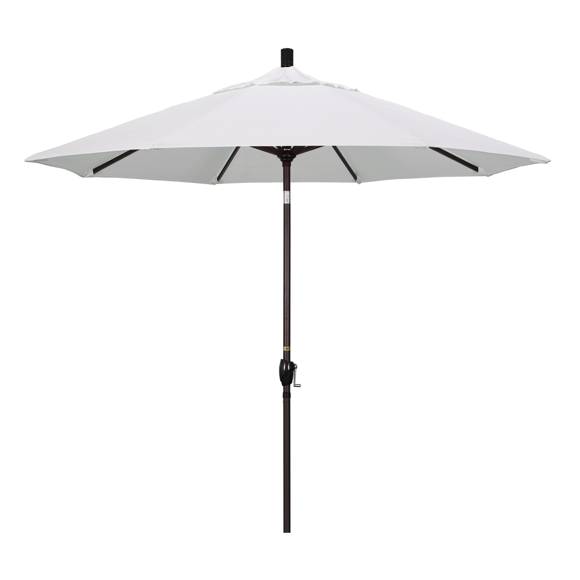 CasaFoyer 9' Elegant Solid-Colored Patio Umbrella | Durable Aluminum Ribs | Crank Lift & Push-Button Tilt | Optimal Sun Protection & Style